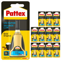 Sekundenkleber Schnellkleber Pattex Uni-Rapide 12 x 3g Qualität von Henkel