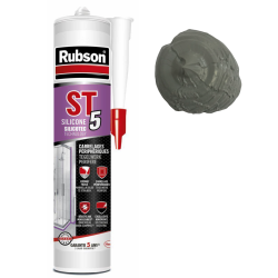 Sanitärsilikon von Henkel ST5 - grau - 300ml Dichtstoff & Pilzhemmer