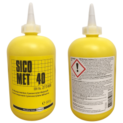 Henkel Sicomet 40 - einkomponentiger Cyanacrylat Klebstoff für verschiedene Materialien 500g