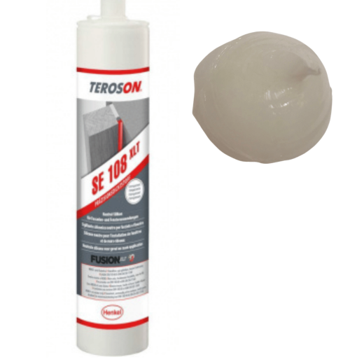 Neutralsilikon SE 108XLT 300ml transparentvon Teroson / Henkel