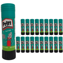 Grüner Klebestift / Prittstift von Henkel 20 x 20g