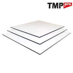 ALU Verbundplatte Alupanel Sandwichplatte - Weiß verschiedene Größen & Stärken 3mm 50cm 110cm