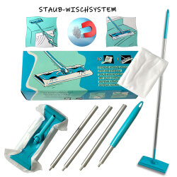 Bodenwischer Starter Set inkl. 10 Ersatzt&uuml;cher...