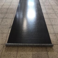 Trittschalldämmung Verlegeunterlage schwarz / grau 2,8mm - 9m² - Laminat | Parkett