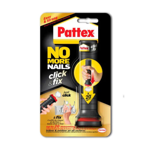 Montagekleber / Klebestempel - Pattex "No More Nails" Click & Fix  - 30g