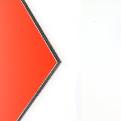34,99 € / m² NETTO - 4mm Verbundplatte Alupanel - rot | Plattengröße: 150 x 305cm = 4,575m²